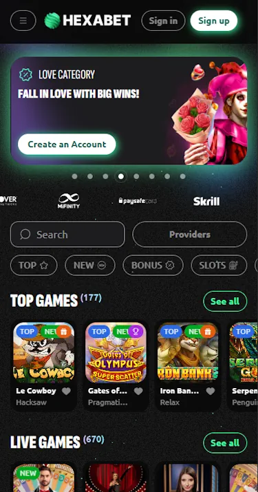 Hexabet Casino